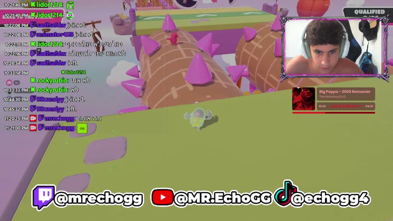 My first stream.