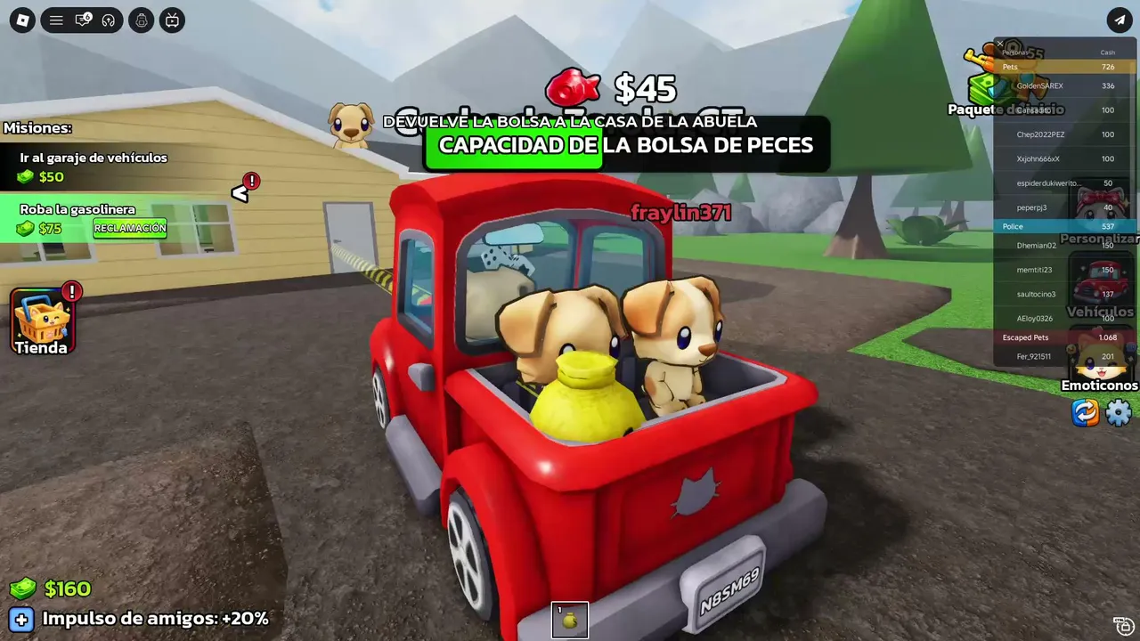 probando videojuegos de Roblox 😧