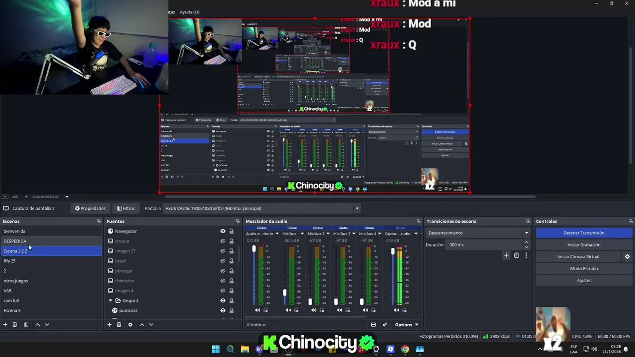 STREAM DONDE NO QUIERO SER FAMOSO | VERIFICADO DIA 7 🐐 | !s !ds !discord !tiktok !clip 💙 @ChinoCity