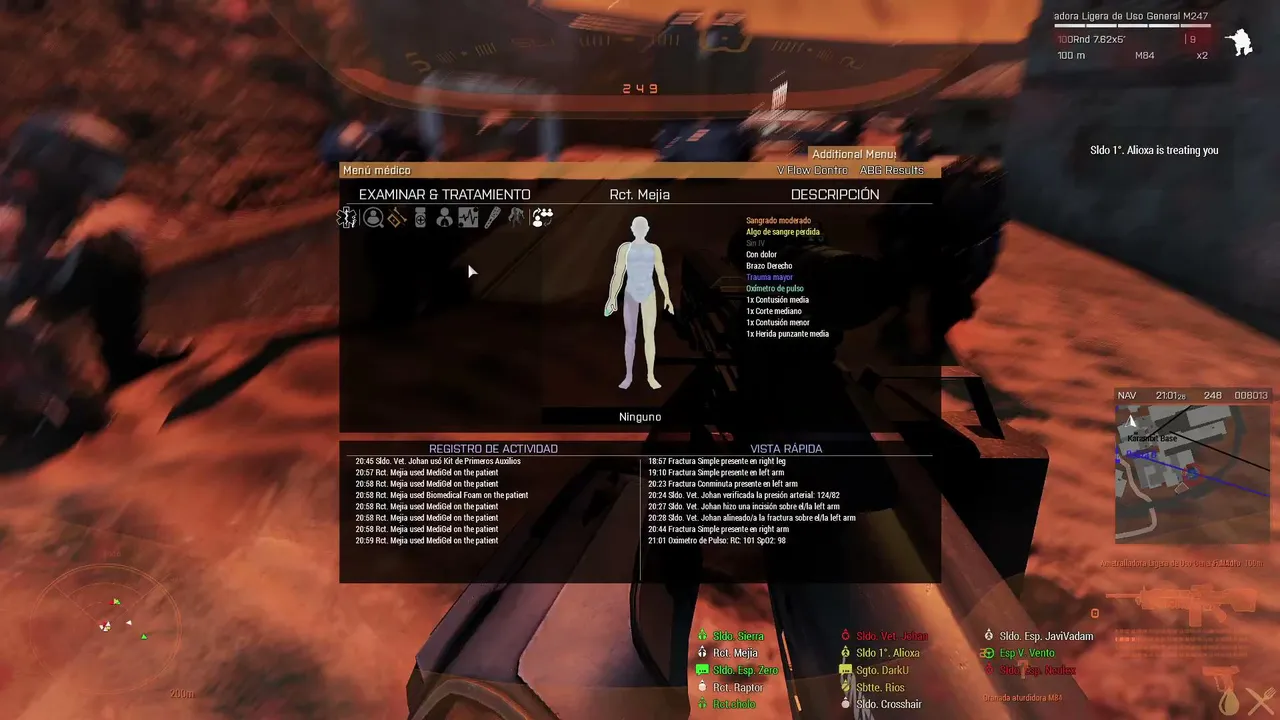 arma 3 simulación modo HALO