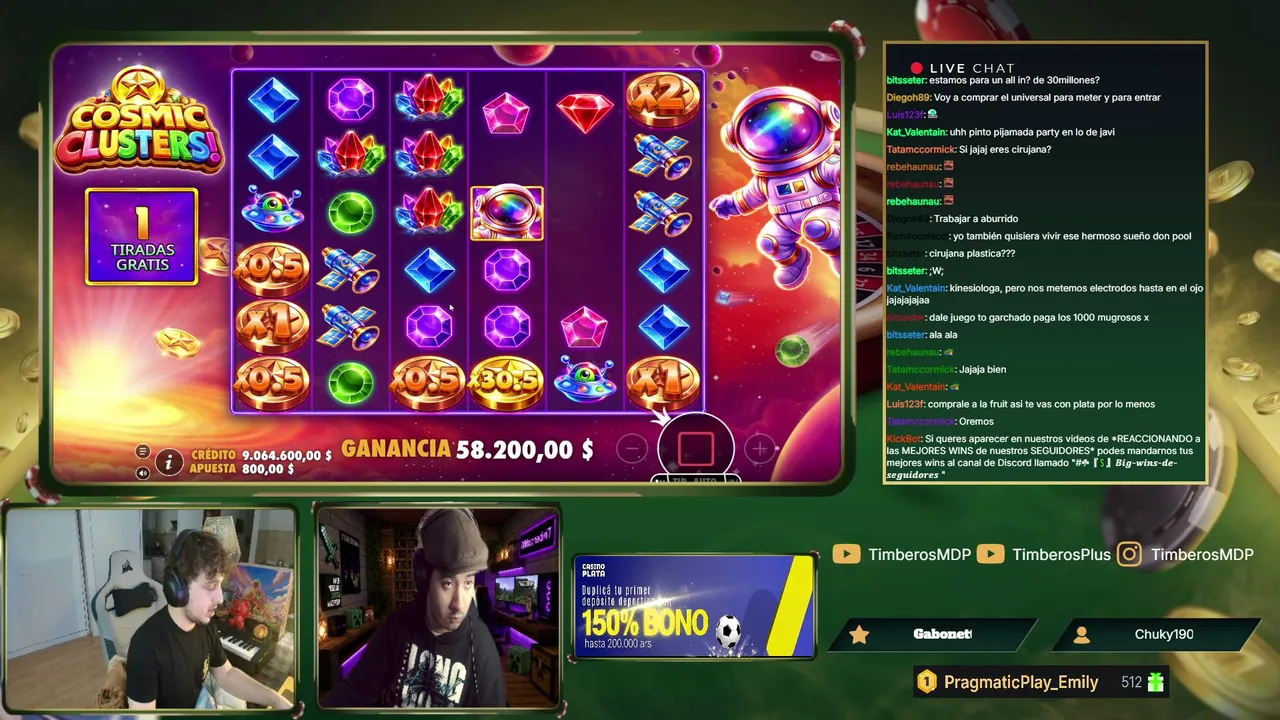 🇦🇷 |💎 Último día del desafío Cosmic Clusters 💎| Start: 10.000.000$