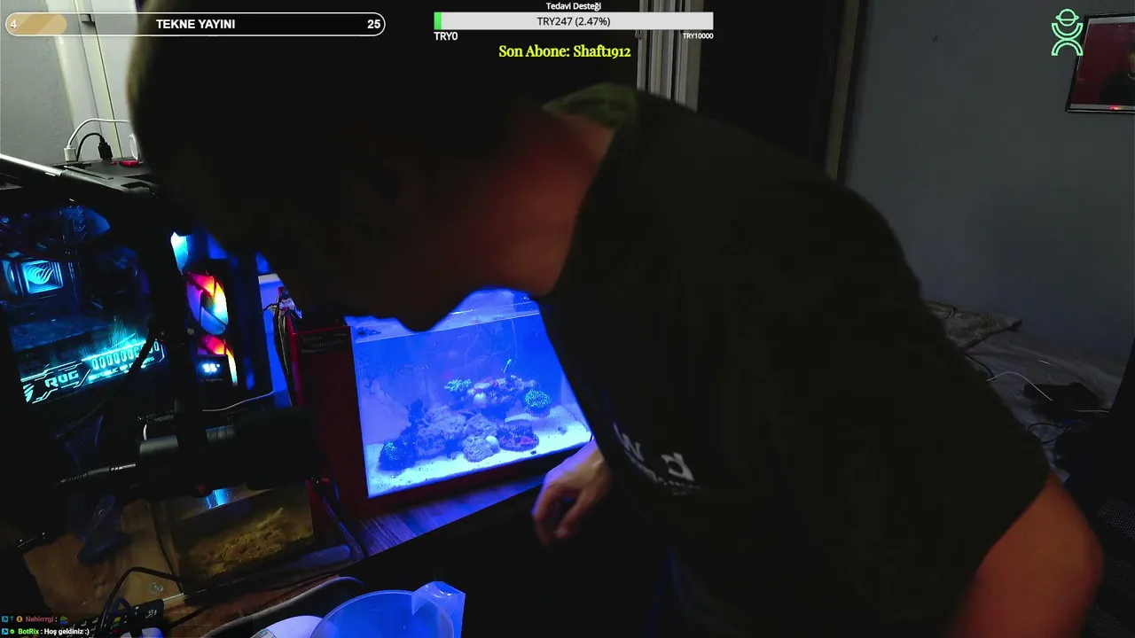 Deniz Akvaryumu Kuruyoruz! Making a Reef tank🔴 | !oyuneks !donate #reklam