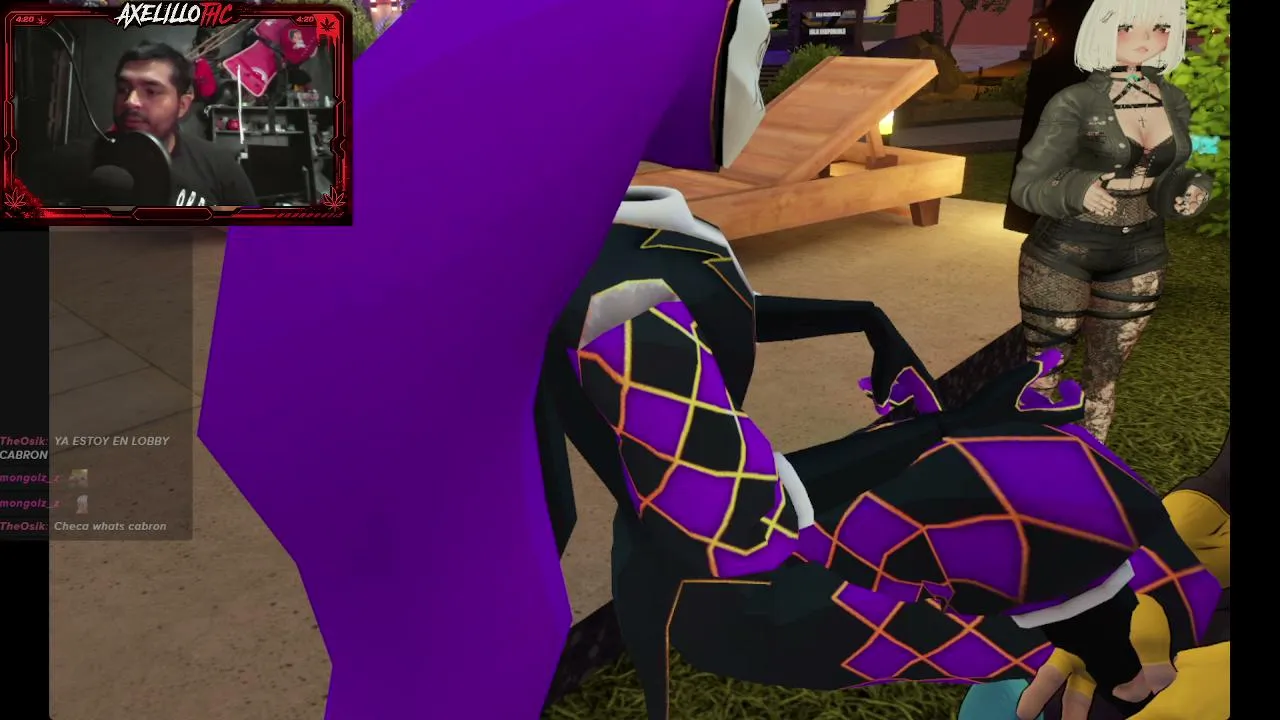 provando el vr chat