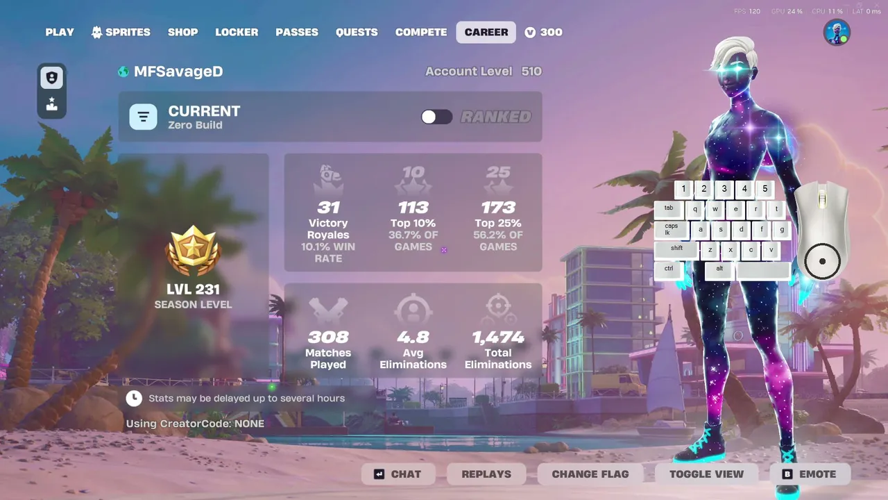FORTNITE  FIRST TIME RANK ONLY  100HR  PLAYED