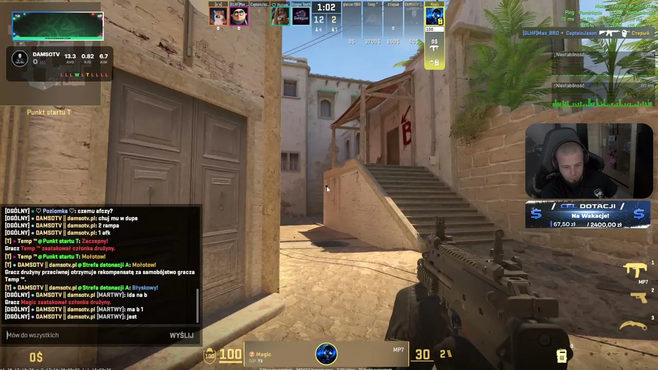 meczyki w cska i super moce ! :D  !csgoskins !yt !swap !staty !strona