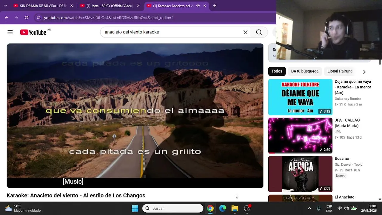 reaccionamos lo que quieras mandar y sortemos entrada para el show del boggie