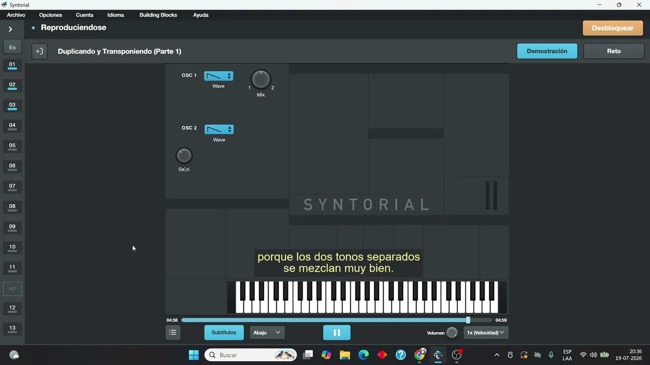 SYNTORIAL DISEÑO DE SONIDO JUEGO VOSAI- TOTI KAROLO