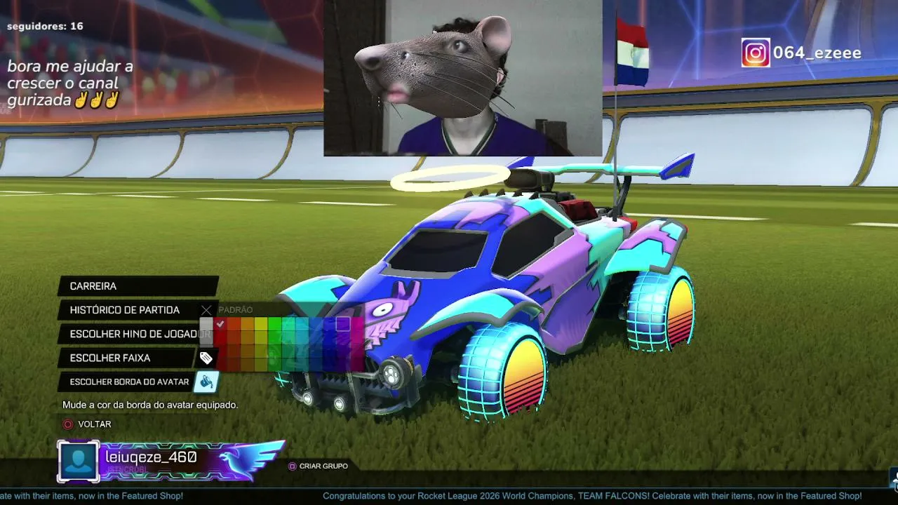 TO D VOLTA - ROCKET LEAGUE🚨✌🤑