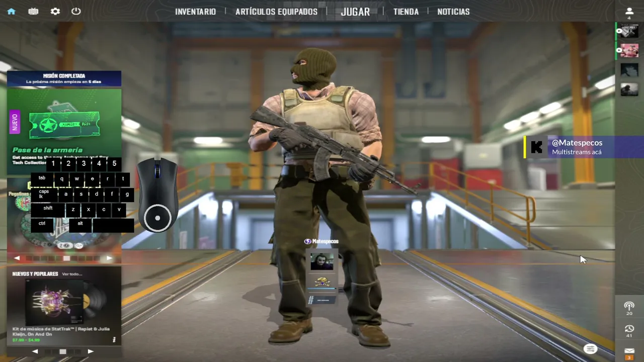 ENTRENANDO Y JUGANDO COMPE CON TOTO | !redes !don !discord !s