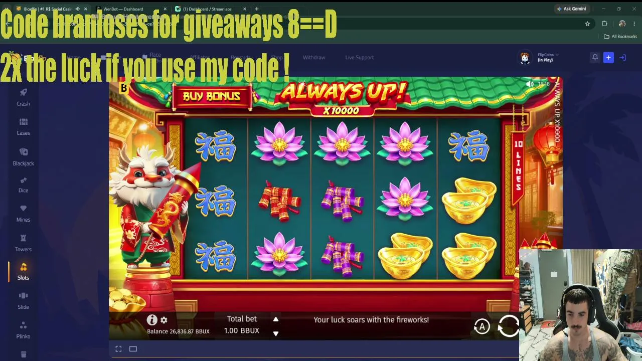 bloxflip giveaways!