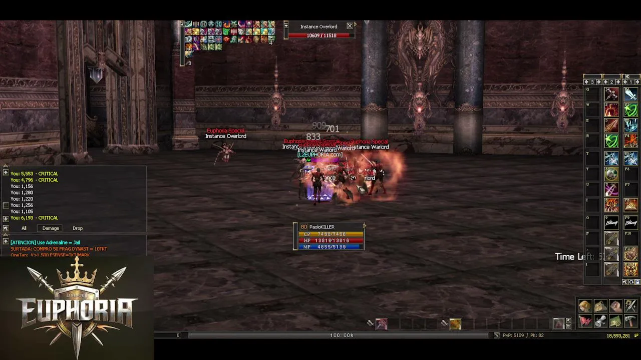 L2 EUPHORIA - PVP / BOSS / FARM  PICANTE!
@L2EUPHORIA