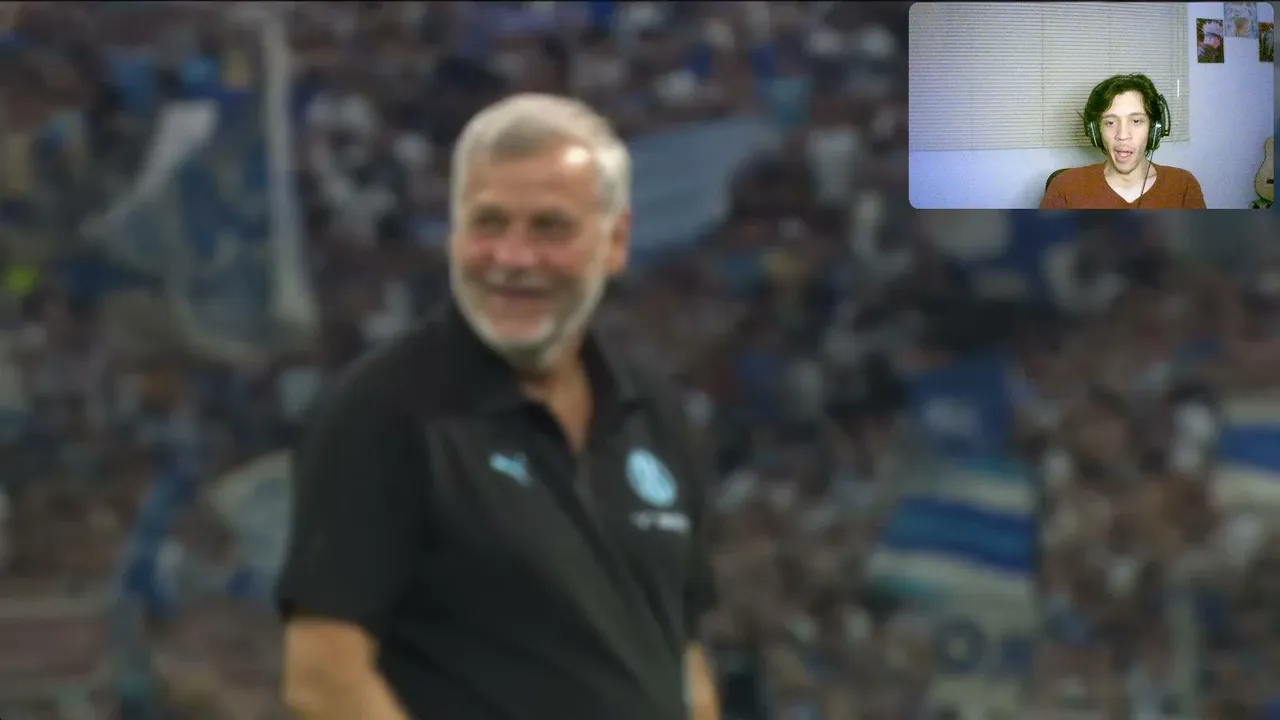 Vendo a primeira rodada da ligue 1 (Olympique de Marseille 4 x 0 Racing Club de Strasbourg Alsace)