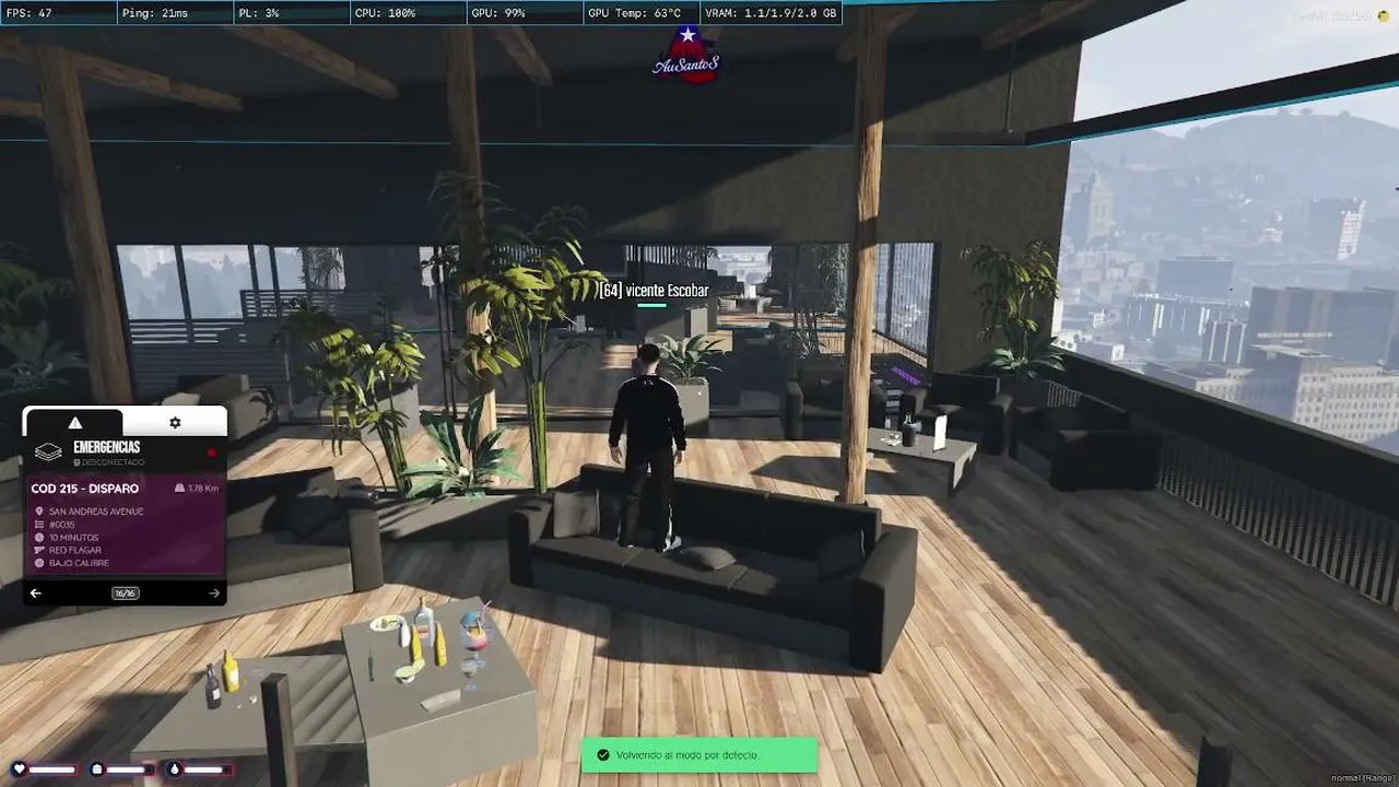 directo para grabar