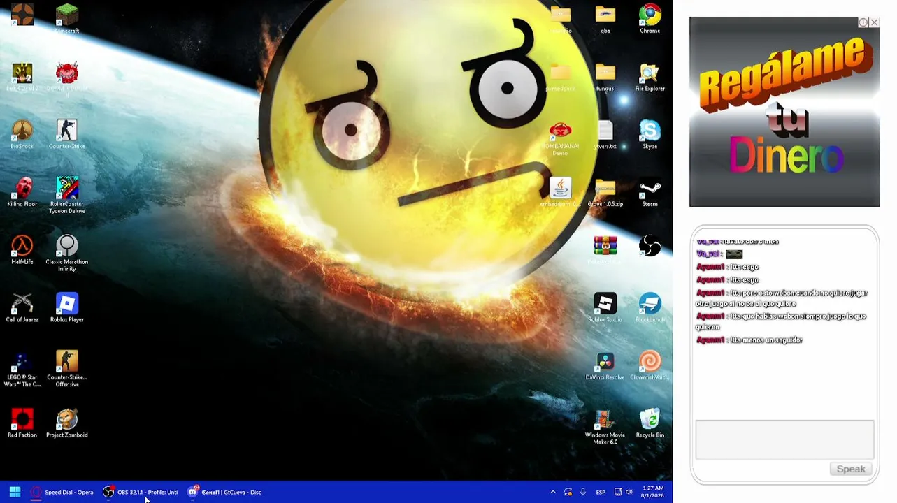 SE ME FUE EL INTERNET XD