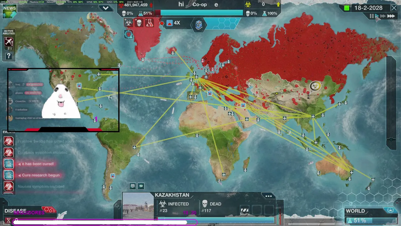 Plague inc en el Gran 26??