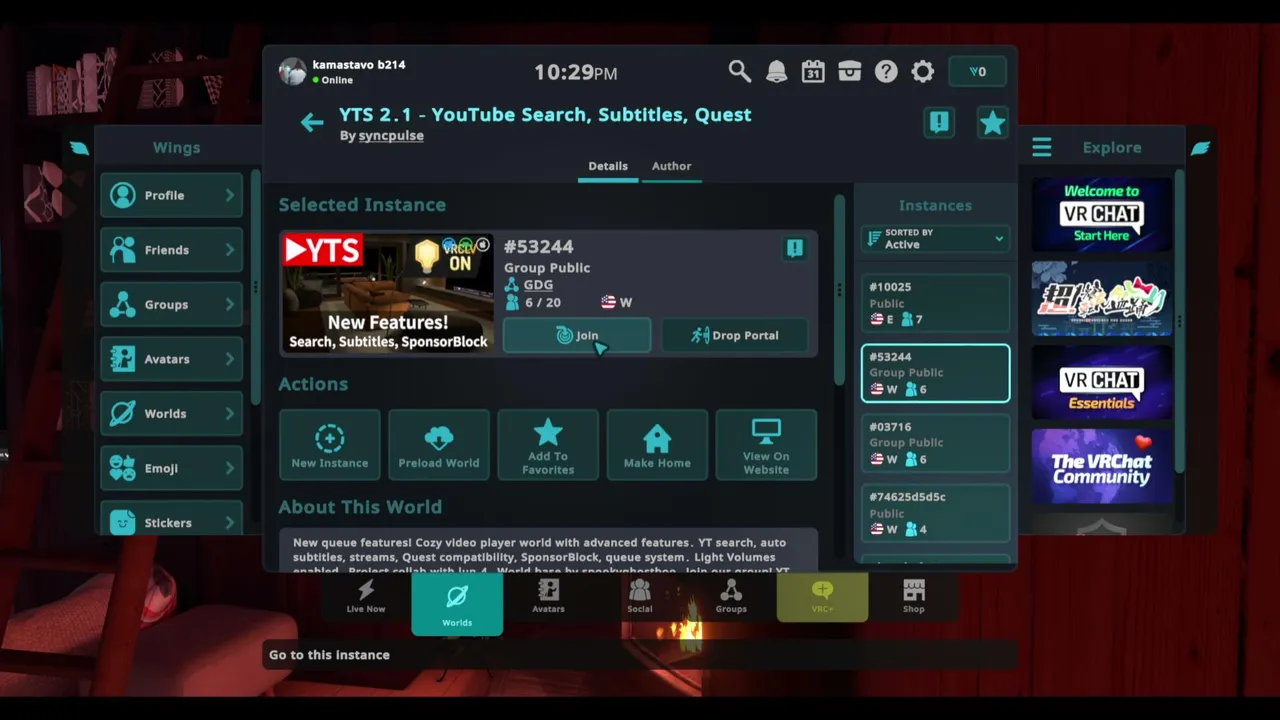My first stream.