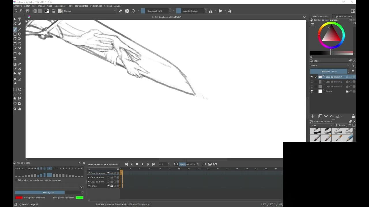 Dibujando un rato