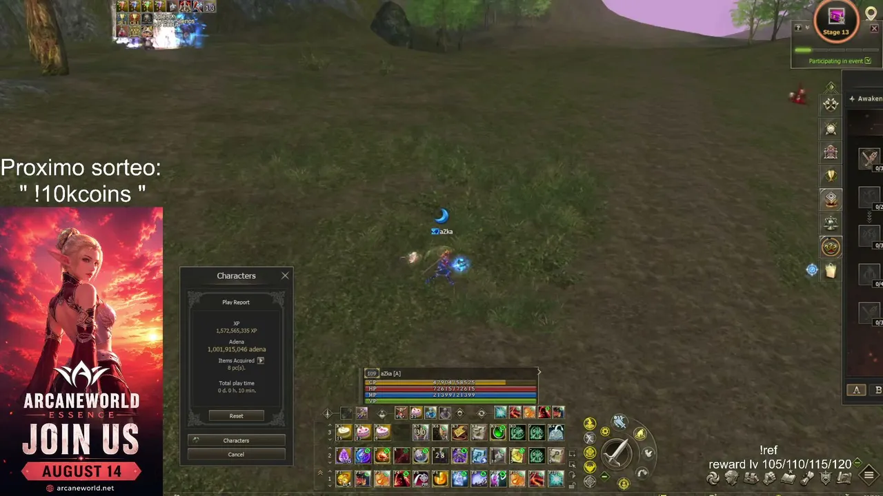 ArcaneWorld Essence Dia 5  SV BR
