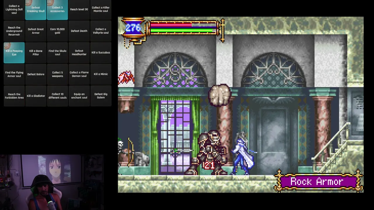 Boring streamer plays - Castlevania Aria of Sorrows | Vibe Streaming | 英語が上手です
