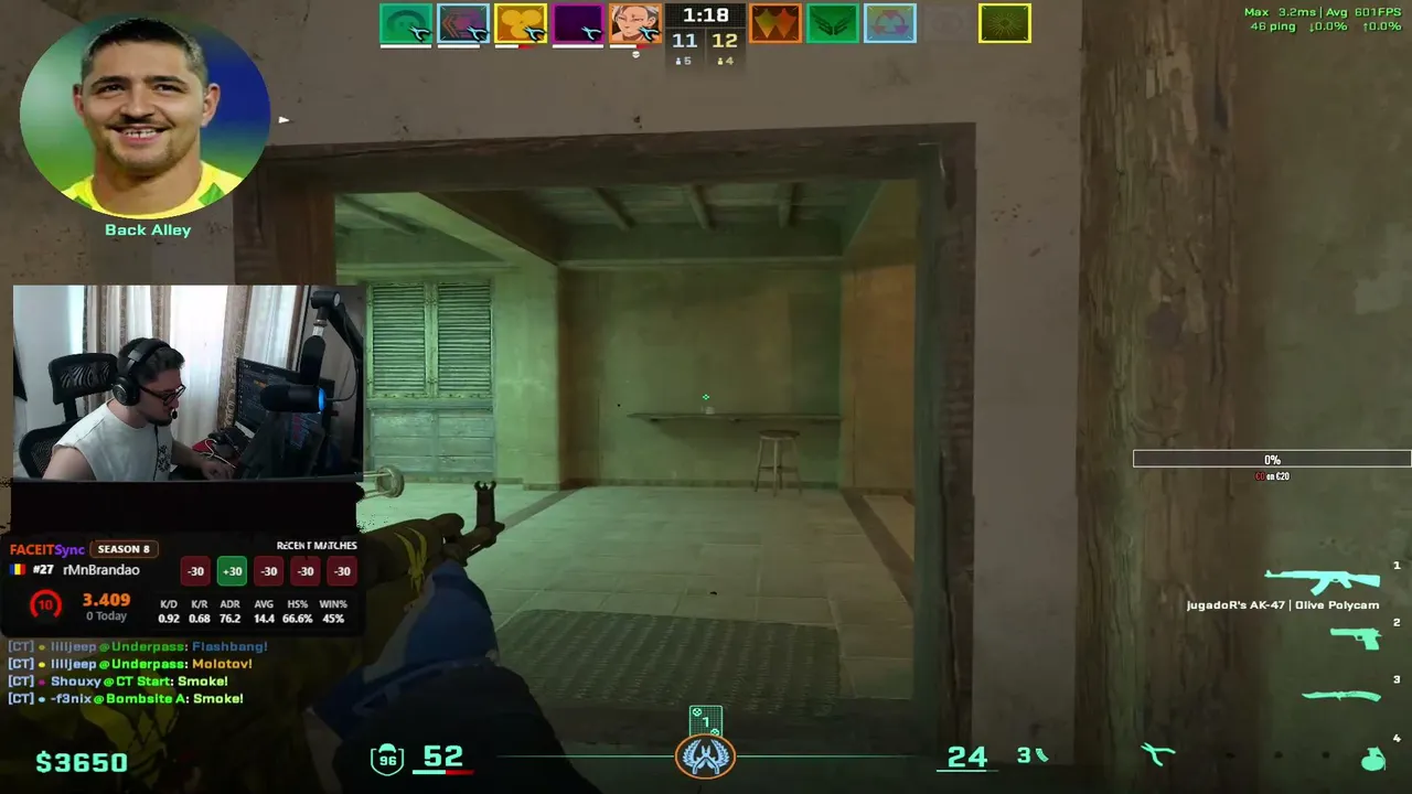FACEIT PREMIUM GRINDING 3500 ELO 
!hellcase
