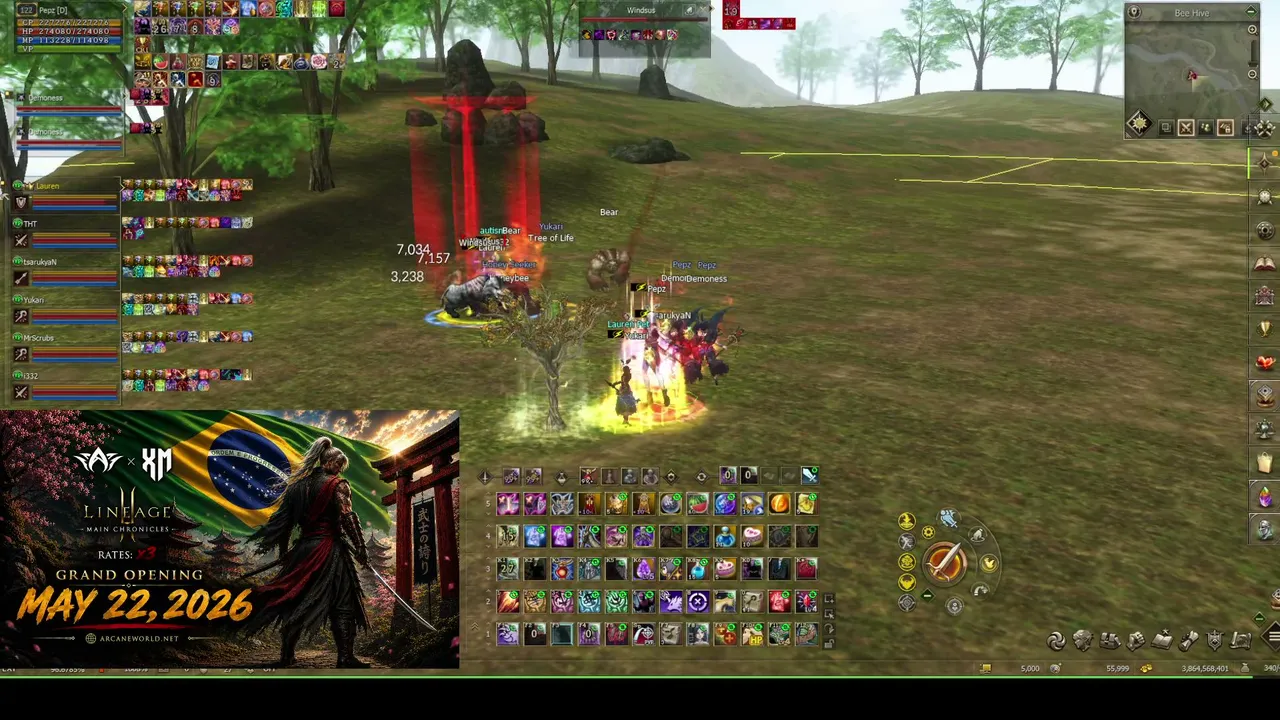 ArcaneWorld x XM Sakura 22 May Perkunas Side