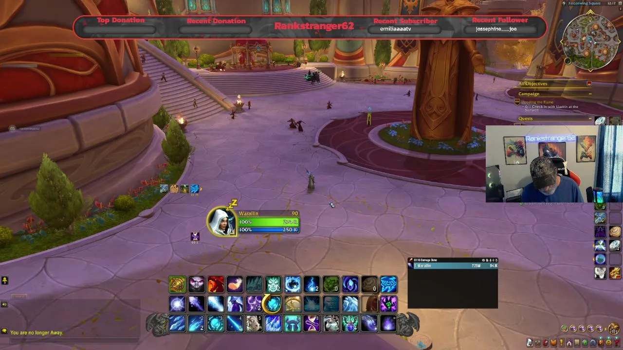 Rankstranger62 is live, playing World of Warcraft