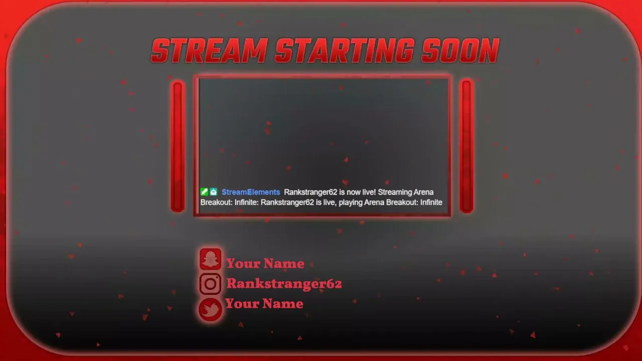 Rankstranger62 is live, playing Arena Breakout: Infinite