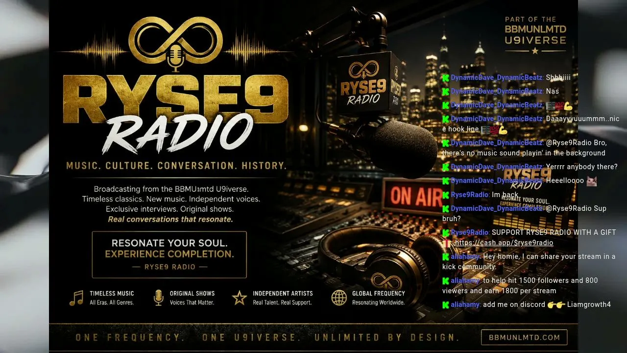 THE PAUSE TAPE w/ Corey Drumz on RYSE9 Radio