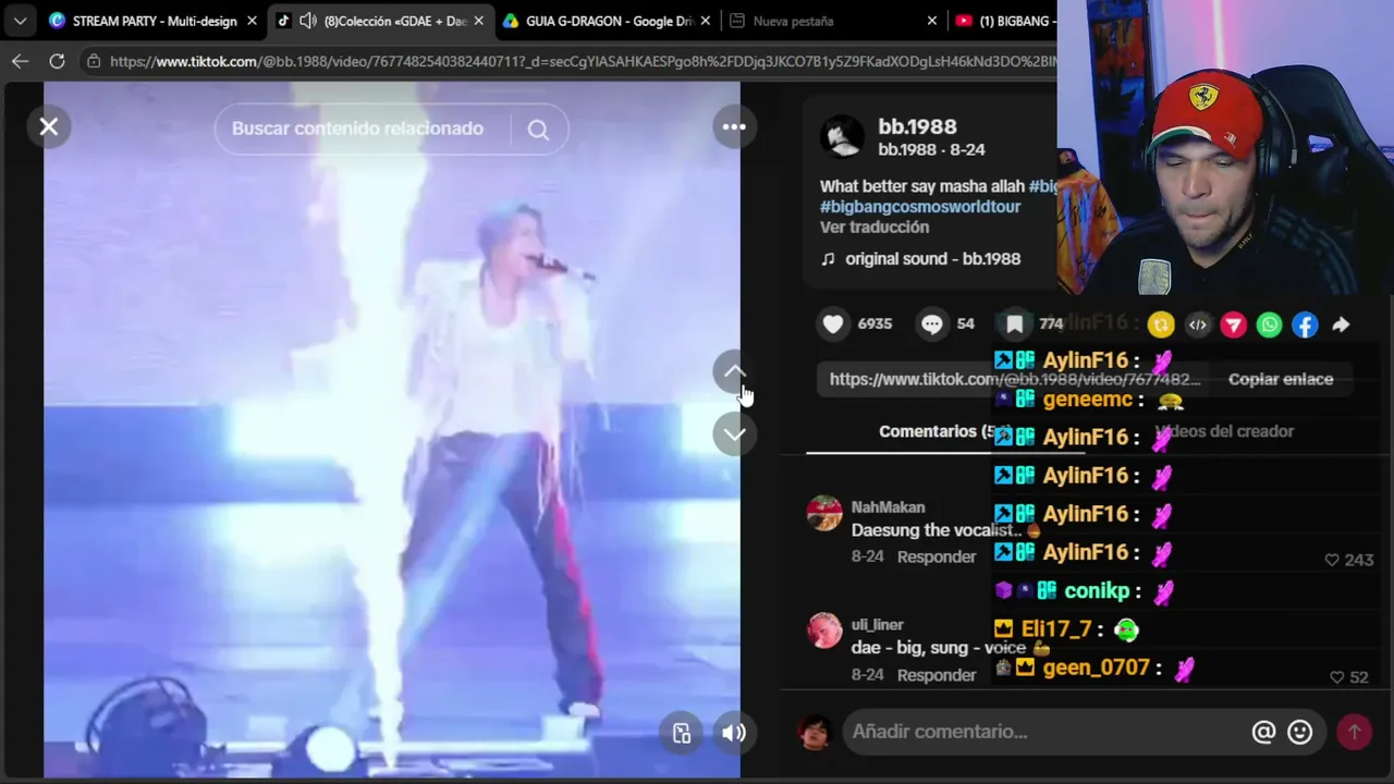 STREAM DEDICADO A BIG BANG (VIP)