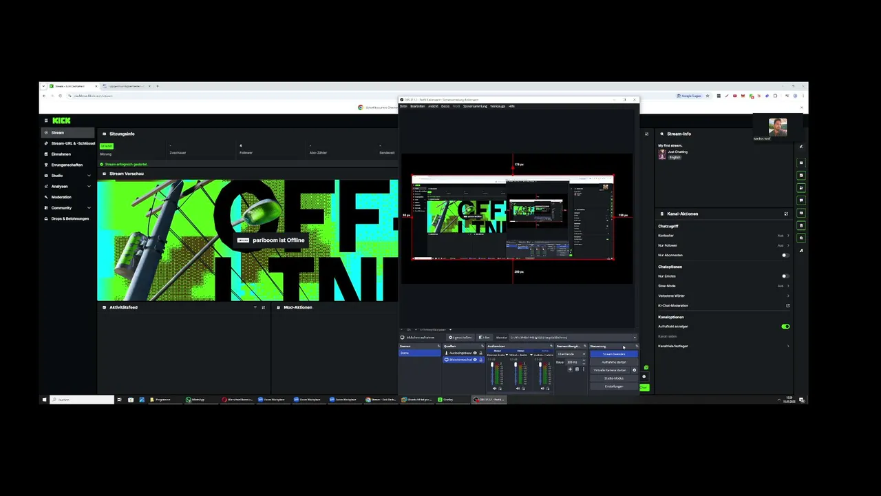 My first stream.