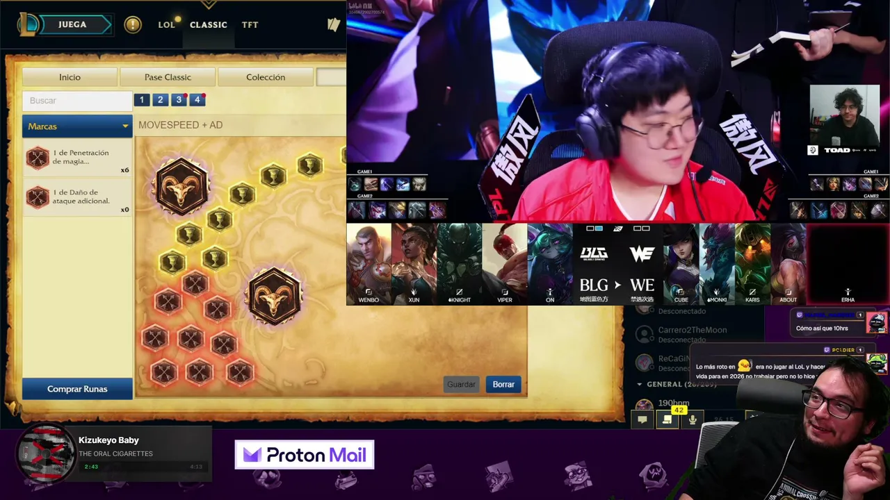 HOY SOLO SON 80 HORAS DE STREAM | !proton !discord !owozu