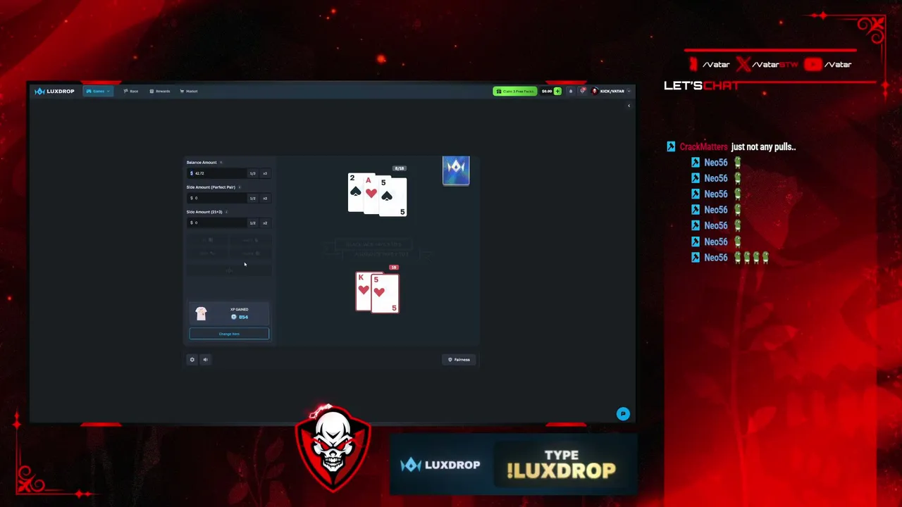 🔥 Vatar.GG 🔥 💎 $3k Leaderboards 💎 //EARLY  STREAM // !Twitter !LB !CSGOGEM !LuxDrop