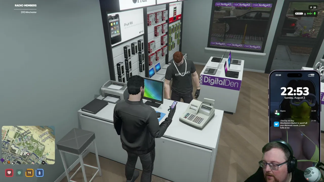 GTA- ASCENDRP- Liam Winchester- GRAND opening of Winchesters market!