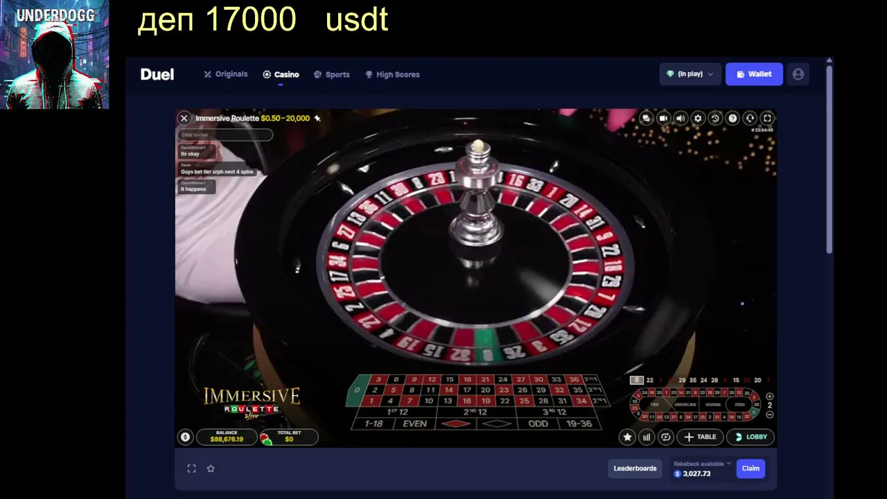 казино DUEL  деп $17 000 и GGMillion$ High Rollers $1M GTD  buy-in 10k$ - гг