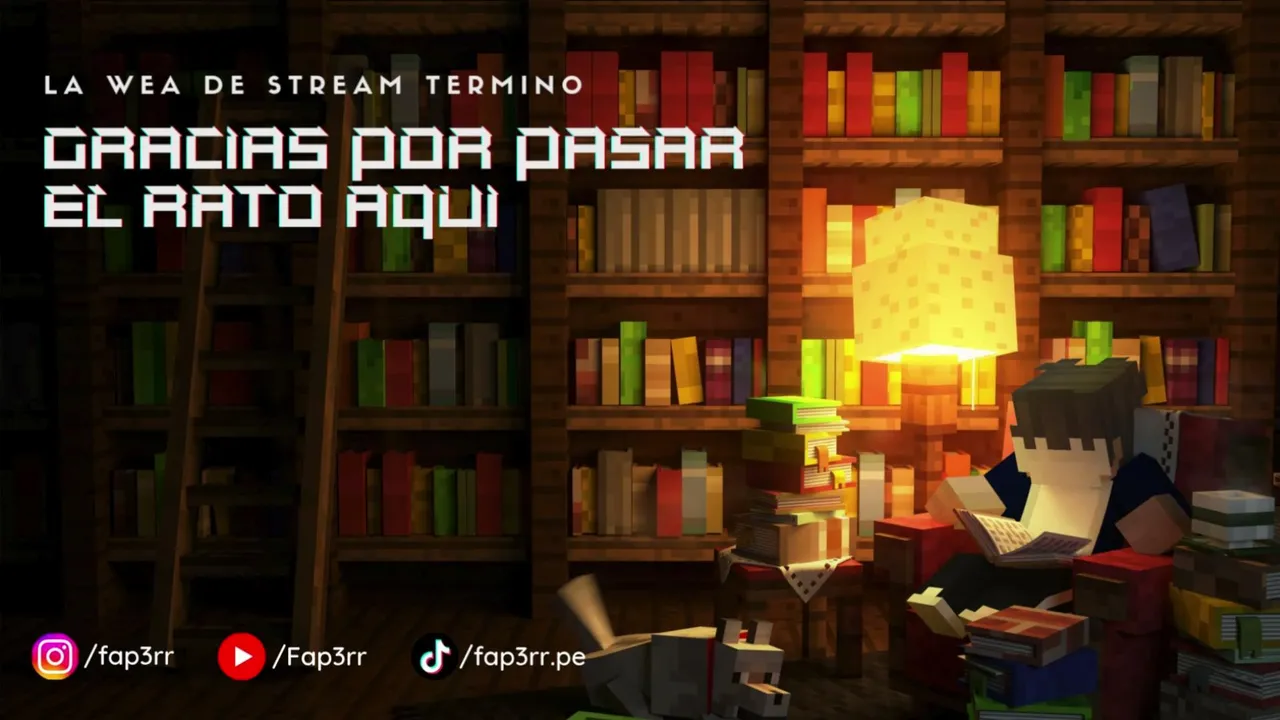 Jugando en servers de minecraft chill, haber que sale 👀👀 - F4perr