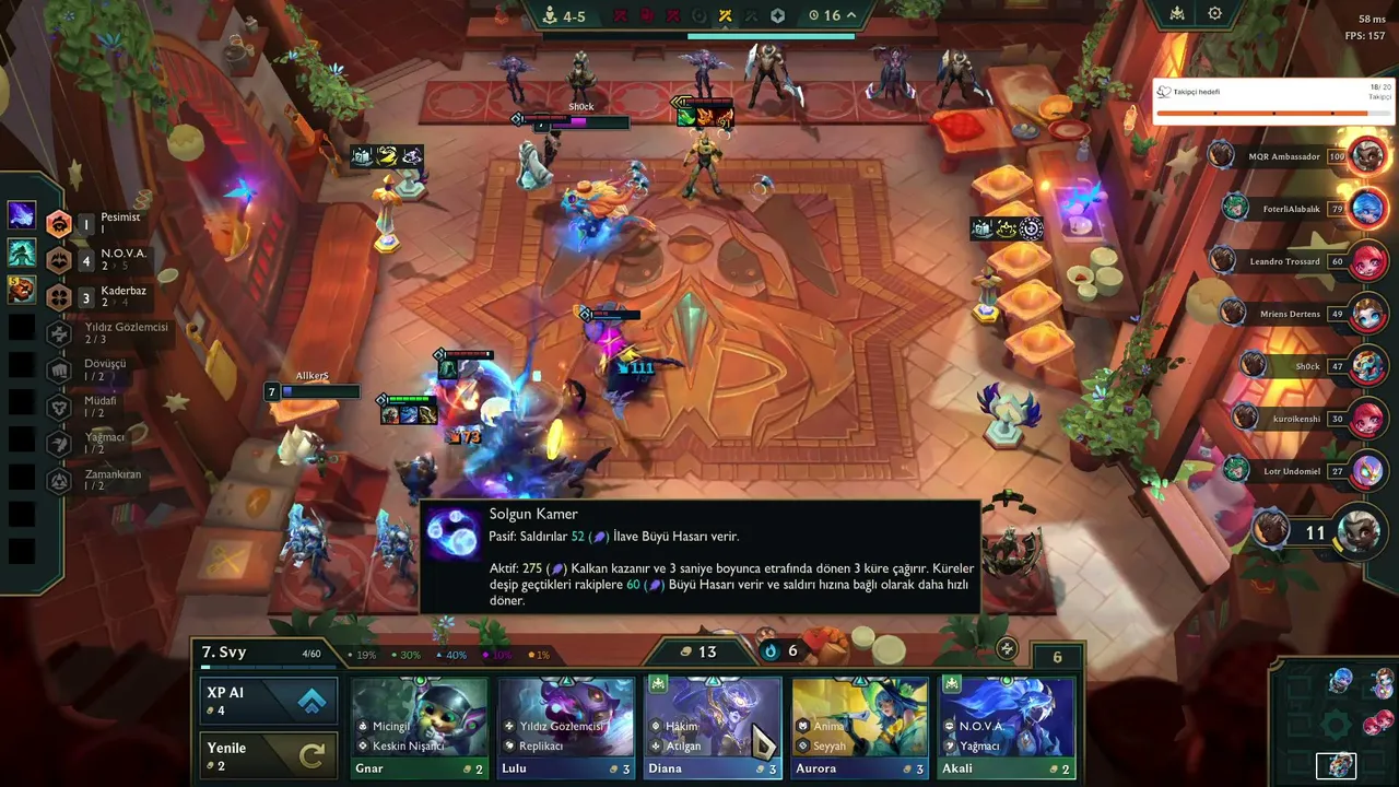 TFT oynuyoruz