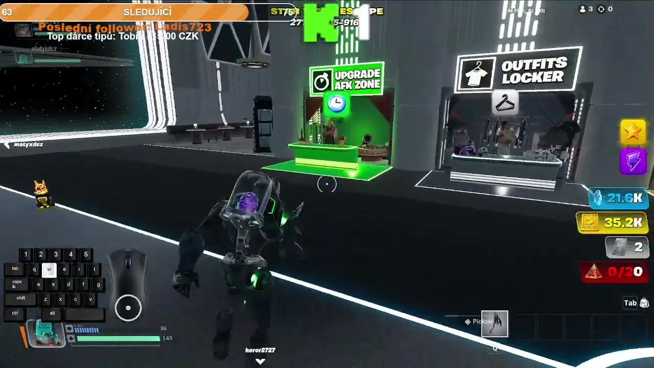 Hraju Fortnite a Trade Spritu
