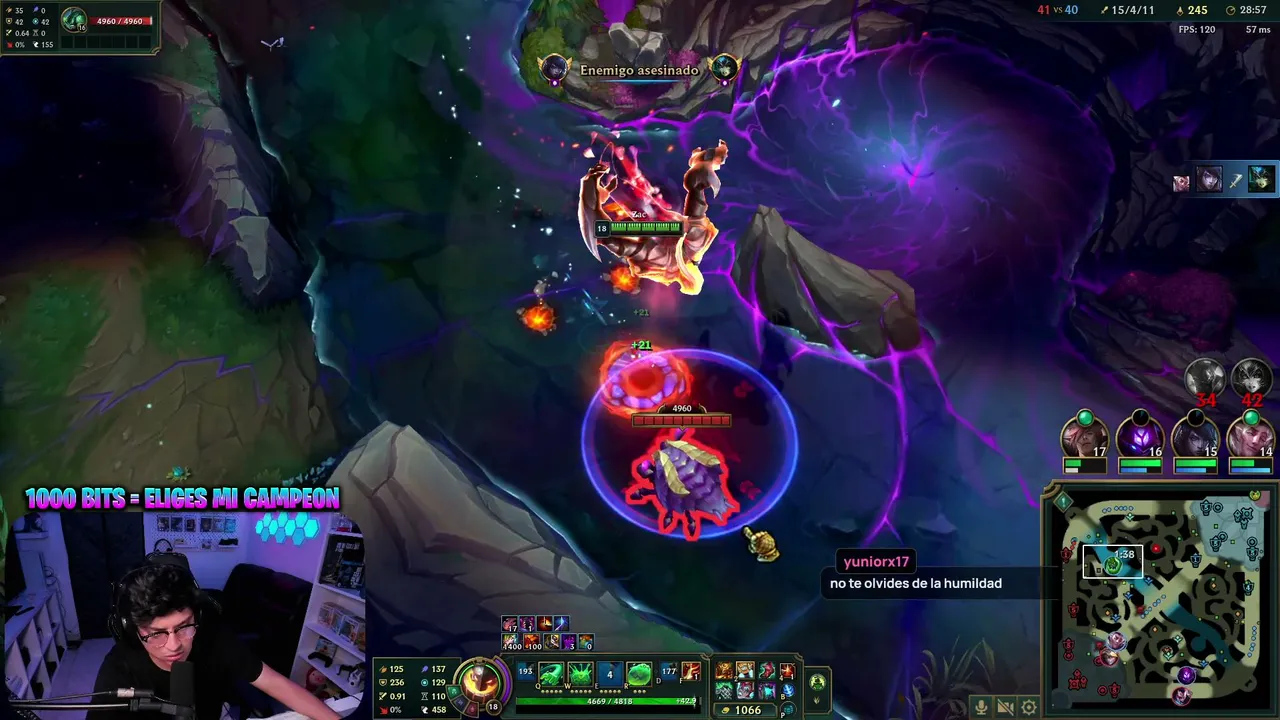 UN JUGADOR PROMEDIO EN LOL