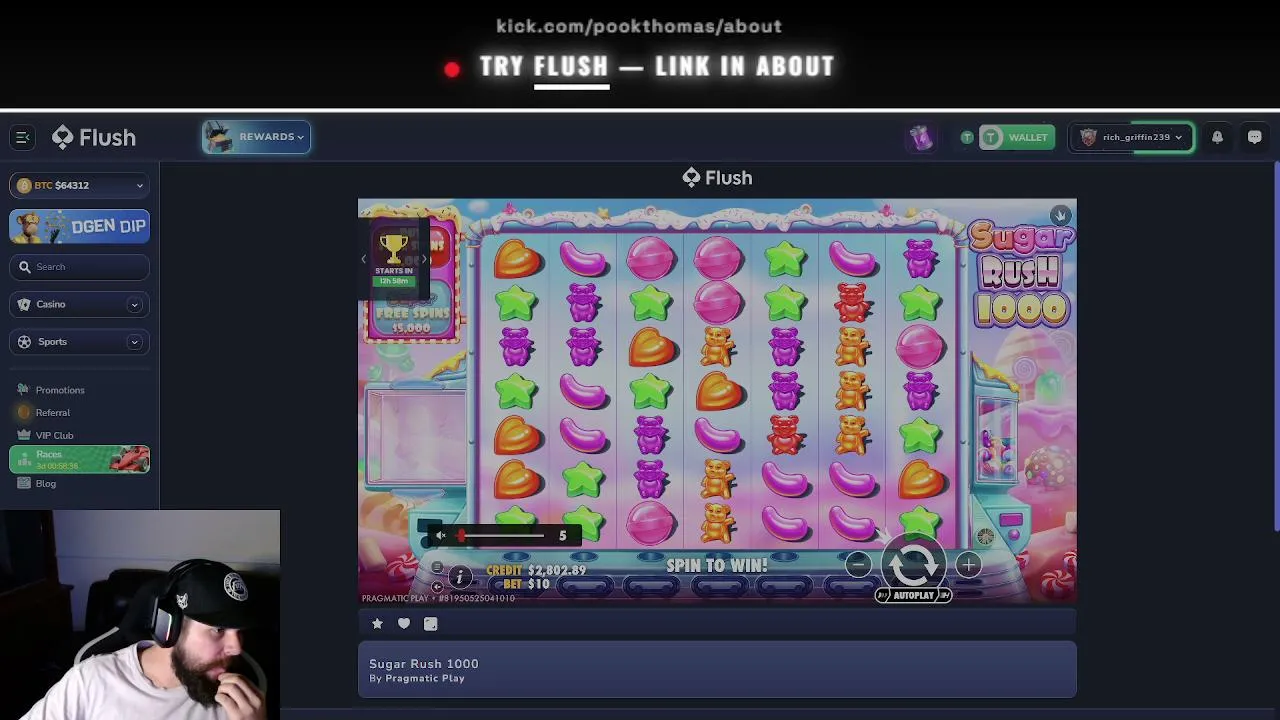 Slots + Flush Casino — link in about