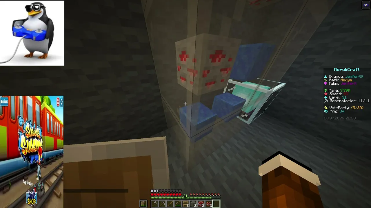 Türkiyede ilk Genpvp Minecraft | oyna.morukcraft.com