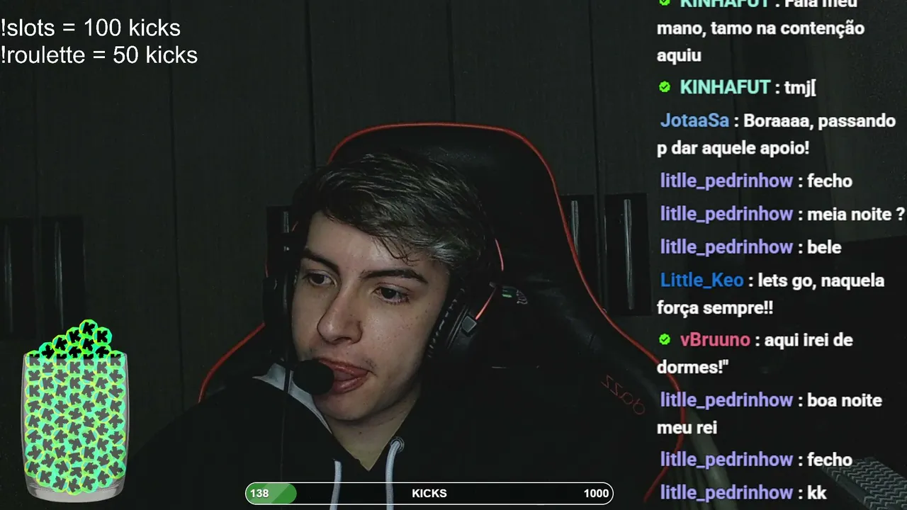 quintou saBOR sextou ? !ROULETTE !SLOTS !HOST = KICKS