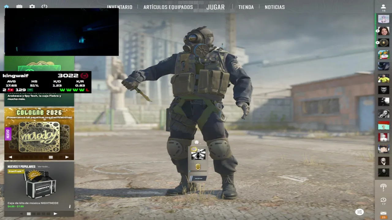 FACEIT LVL 10   !redes| !elo| !delay| !sens