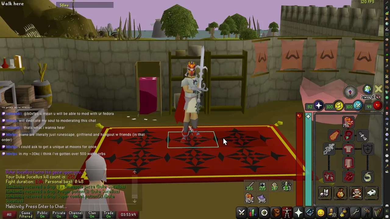 100KC AT THE LEVIATHAN (OSRS)