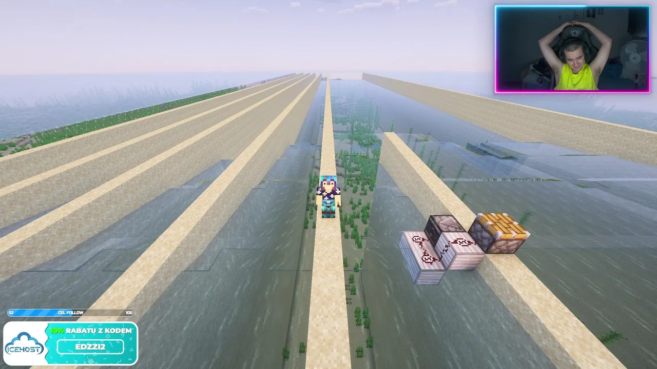 🔴 DAILY LIVE DZIEŃ 16: NOCNY MINECRAFT | !komendy, !yt