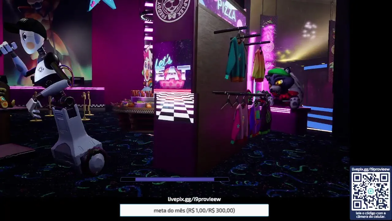 desbloqueando novo jogo// fnaf security breach