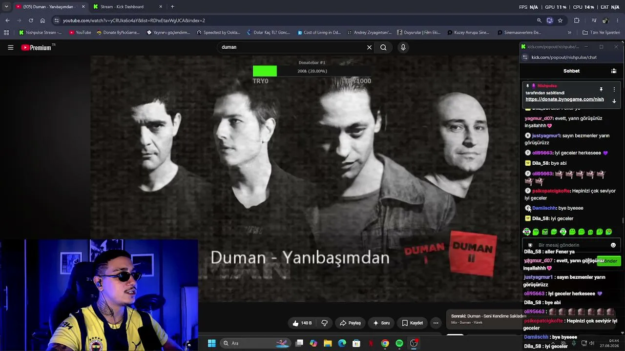 Yeni platform. Reaction, sohbet ve müzik...