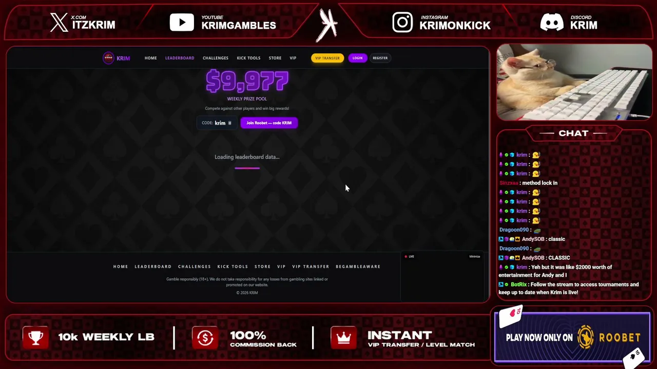TOURNY??? CALAMITY???? CASH??? MANY MONEY HUGE  BANGGGGGGGGG | NEW DEAL NEW REWARDS BANGGGG | !discord !roobet !notorious