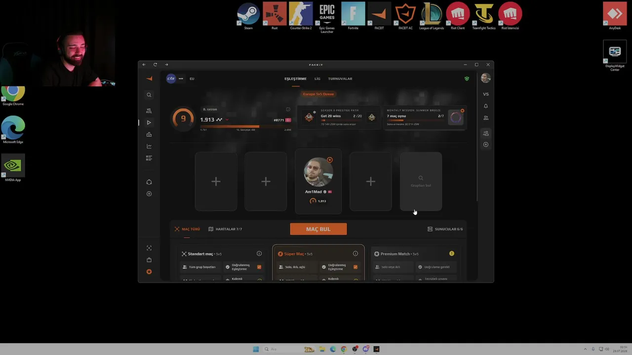 FACEİT 10 LVL