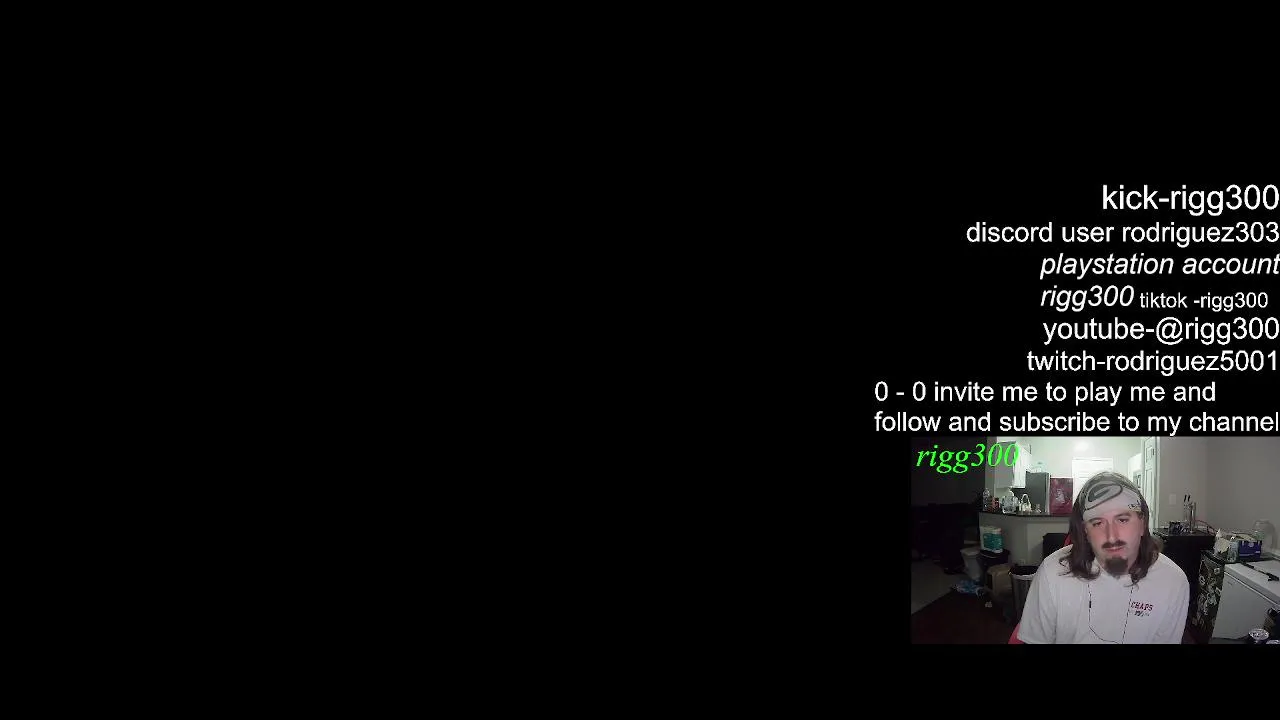 My first stream.