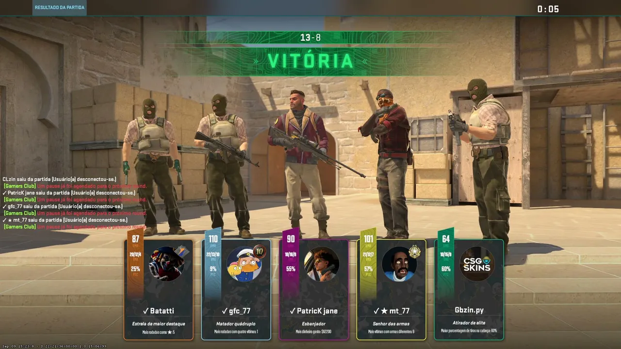 o pior do CS